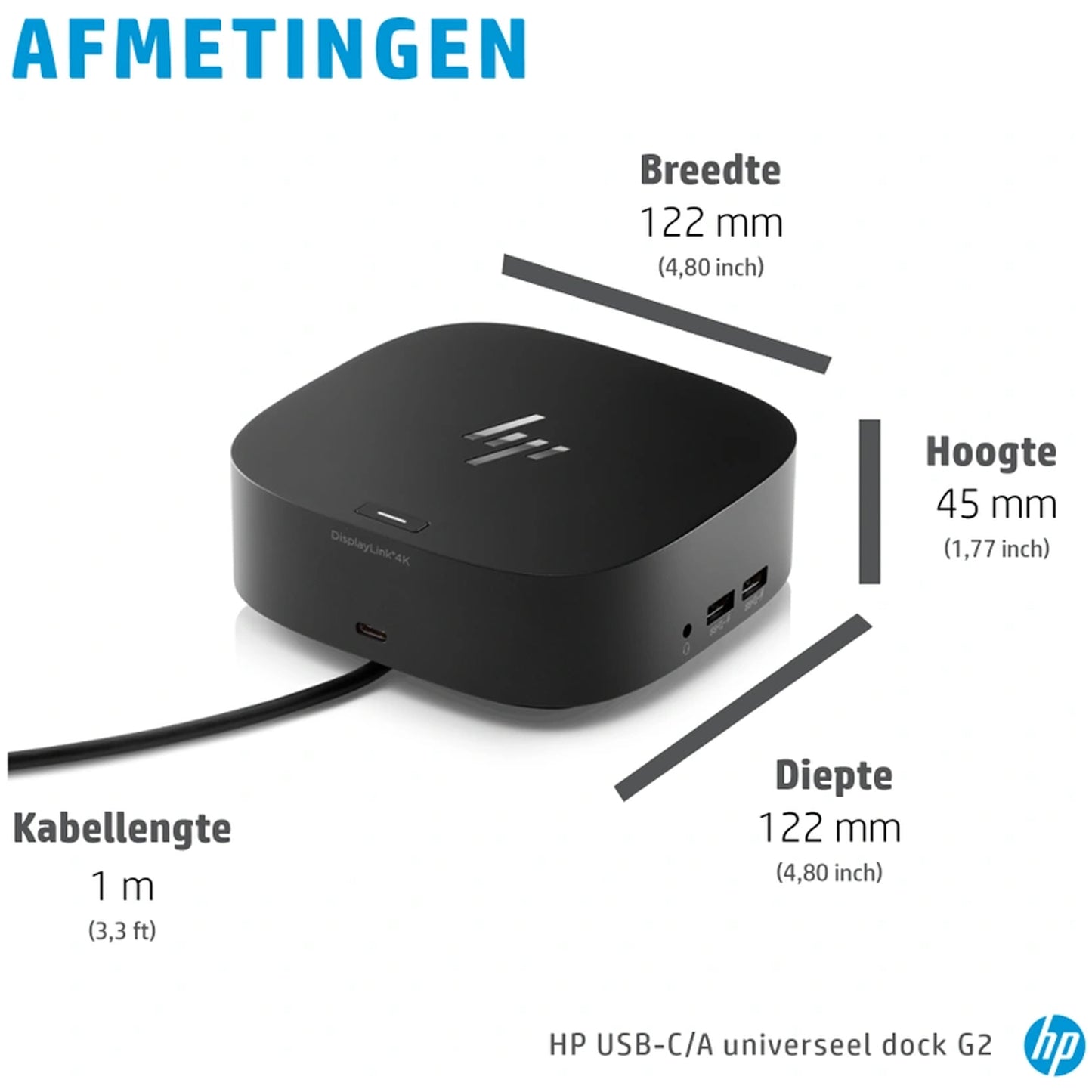 HP USB-C dock G5