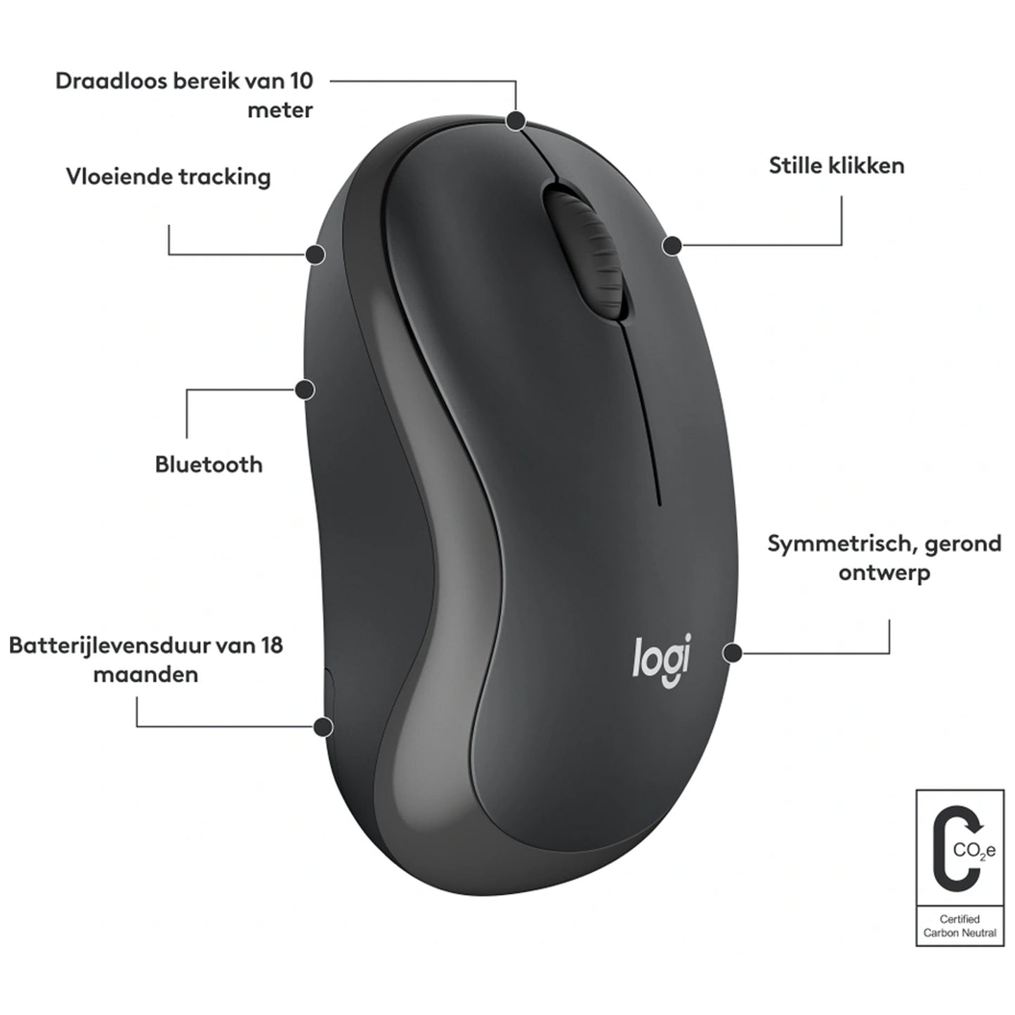 Logitech M240 Bluetooth Muis