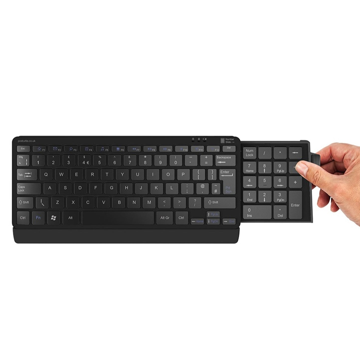 ErgoWeb Compact Slide Toetsenbord