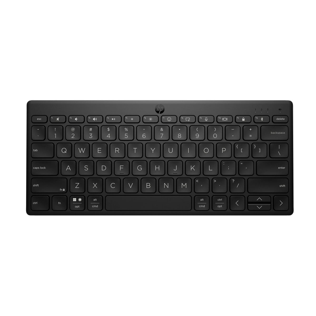 HP 350 Compact Multi-Device Bluetooth Toetsenbord - Zwart