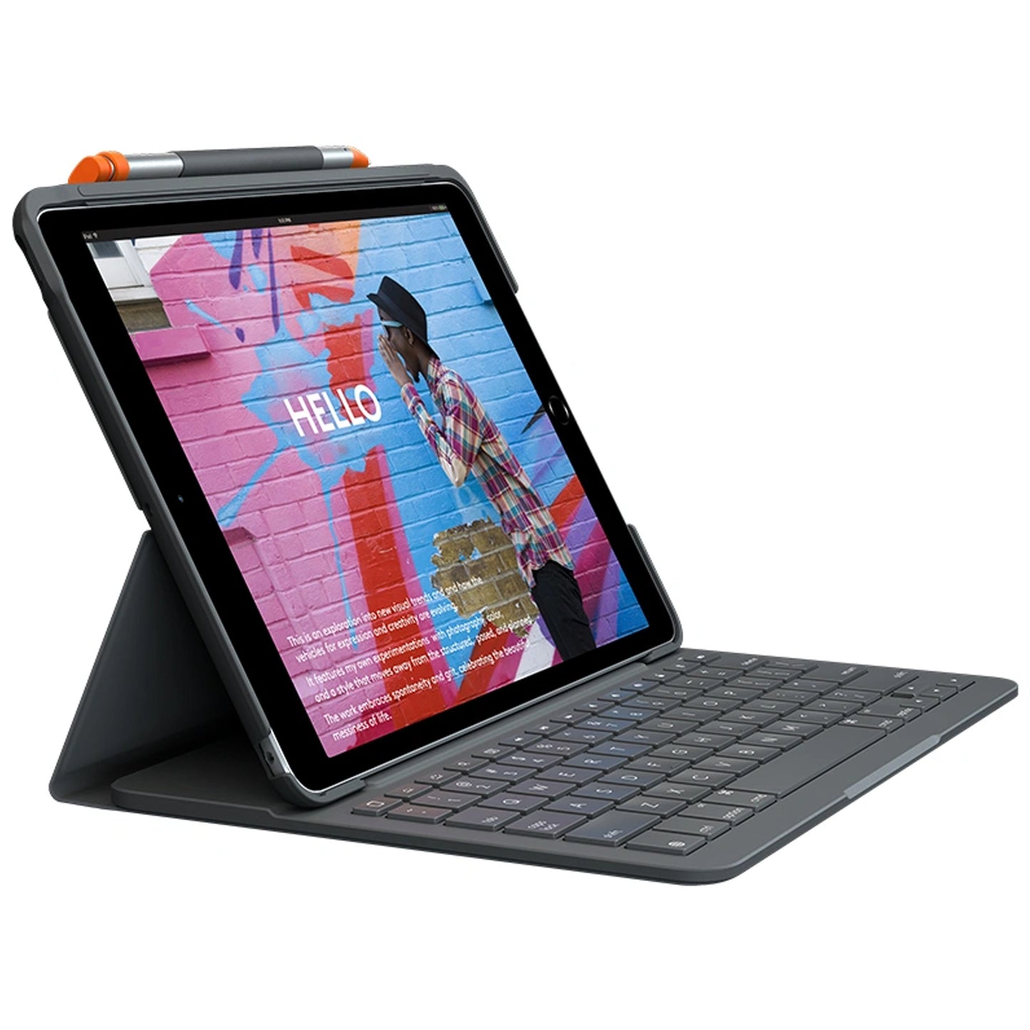 Logitech Slim Folio voor iPad 10.2 7th/8th/9th gen UK versie