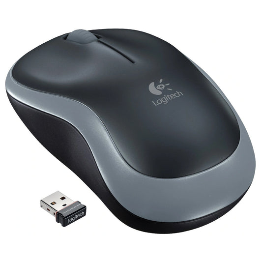 Logitech M185 Draadloze Muis Zwart