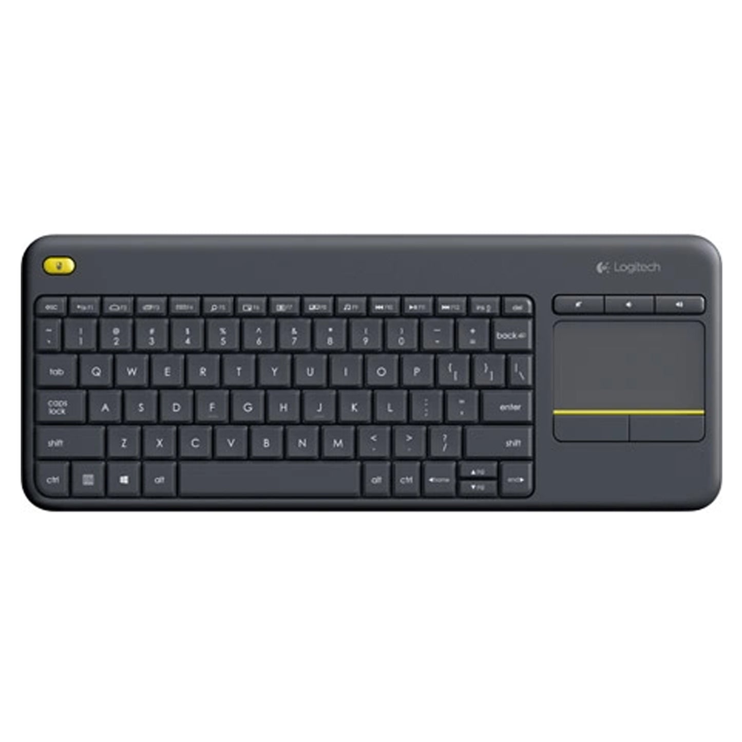 Logitech K400 Plus - Draadloos Touch Toetsenbord US-Internationaal