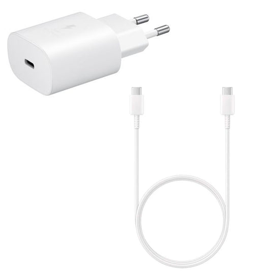 Samsung 25W USB-C Snellader met kabel